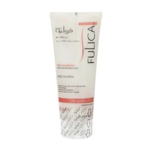 نرم کنندۀ موی شکننده و وزدار فولیکا مدل Frizz controlحجم 200 میلی لیتر