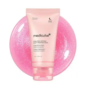 ماسک شب کافئین و PDRN مدی کیوب مدل ترمیم کننده و جوانساز پوست