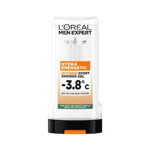 ژل دوش مردانه لورال مدل Hydra Energetic Extreme Sport حجم 400 میلی لیتر