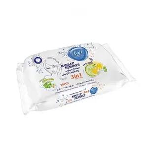 دستمال مرطوب دافی با رایحه خیارو لیمو مدل 3in1 بسته 20 عددی