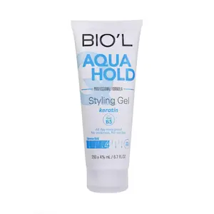ژل حالت‌دهندۀ مرطوب موی سر بیول مدل AQUA Hold حجم 200 میلی لیتر