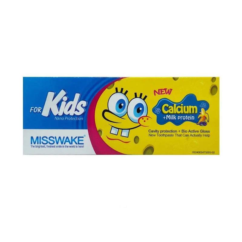 خمیر دندان کودک میسویک مدل باب اسفنجی با طعم موز بلوبری حجم 50 میلی لیتر