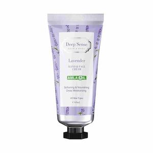 کرم مرطوب‌کنندۀ دست و صورت لوندر دیپ سنس حجم 60 میلی لیتر