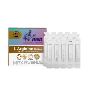 ال آرژنین 1000 میلی‌گرم مدل Max Avenue بستۀ 10 عددی