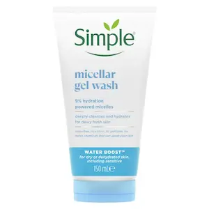 ژل شست و شوی صورت سیمپل مدل micellar 