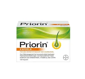 کپسول ضدریزش موی ارثی و هورمونی پریورین مدل Kapseln بستۀ 120 عددی