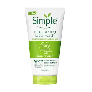 شوینده صورت سیمپل مدل Moisturising Facial Wash