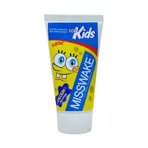 خمیر دندان کودک میسویک مدل باب اسفنجی با طعم موز بلوبری حجم 50 میلی لیتر