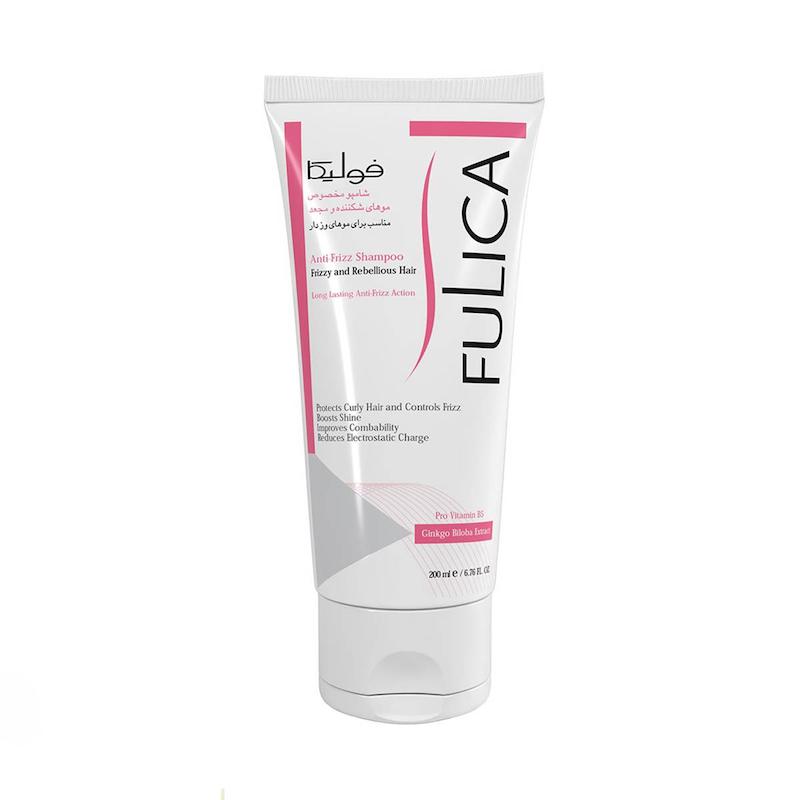 شامپو فولیکا مخصوص موهای مجعد و شکننده حجم ۲۰۰ میلی‌ لیتر