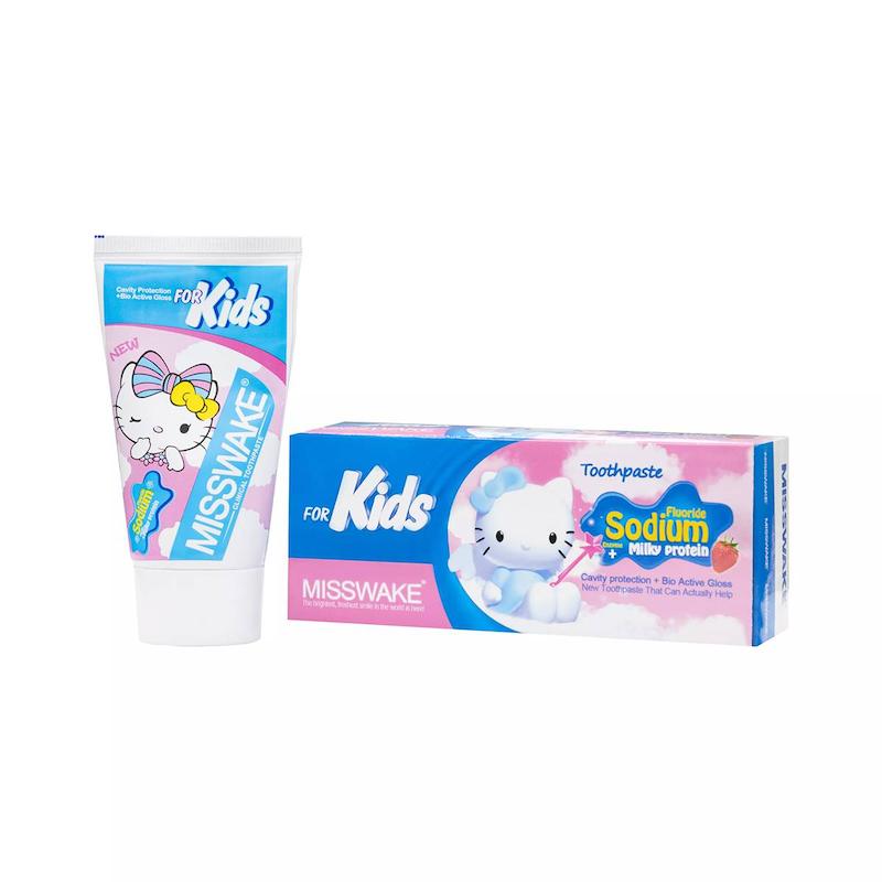 خمیر دندان کودک میسویک مدل کیتی با طعم توت فرنگی حجم 50 میلی لیتر