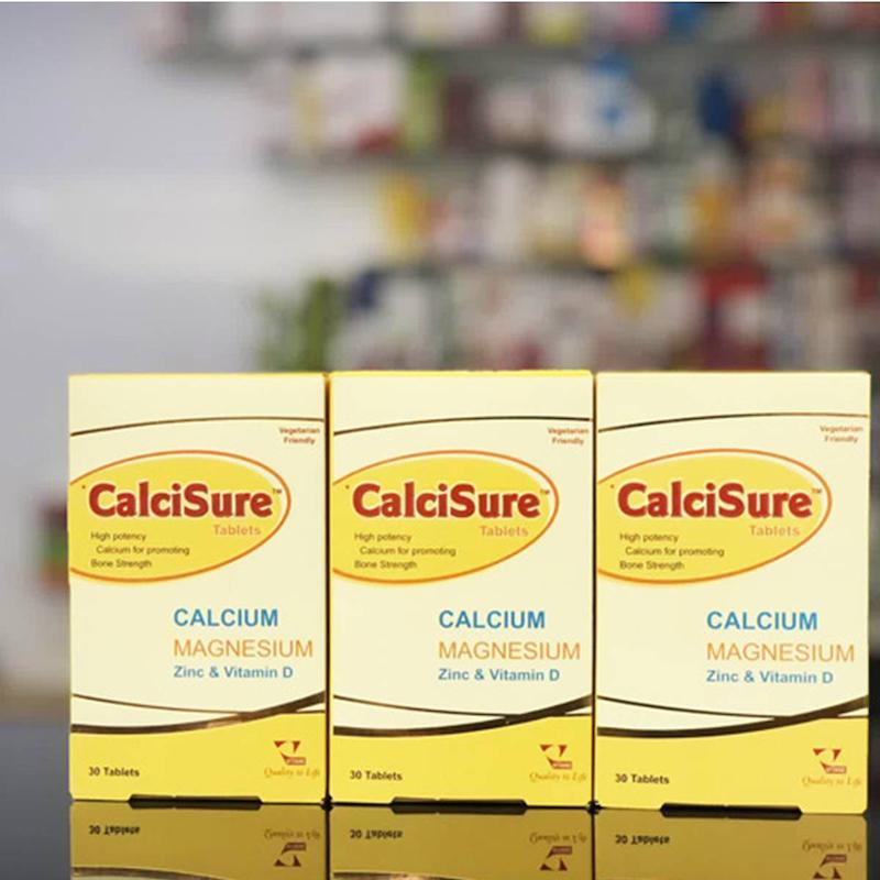 قرص کلسی شور ویتان بستۀ 30 عددی