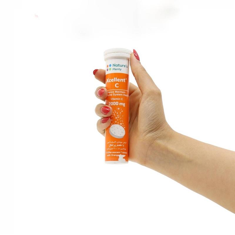 قرص جوشان اکسلنت ث 2000 میلی گرم نیچرز پلنتی بستۀ 13 عددی