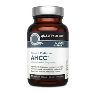 کپسول AHCC مدل کینوکو پلاتینیوم  بستۀ 60 عددی