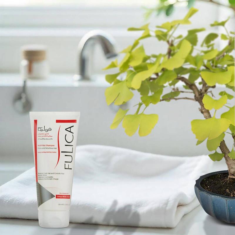 شامپو فولیکا مخصوص موهای مجعد و شکننده حجم ۲۰۰ میلی‌ لیتر