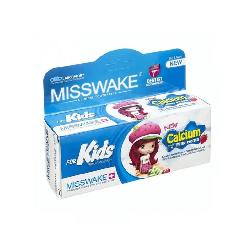 خمیر دندان کودک میسویک مدل دختر کفش‌دوزکی با طعم توت فرنگی حجم 50 میلی لیتر