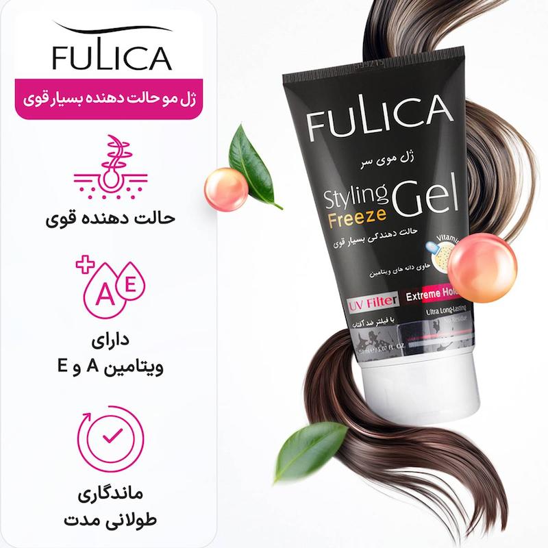 ژل مو فولیکا مدل Freeze حجم 150 میلی لیتر