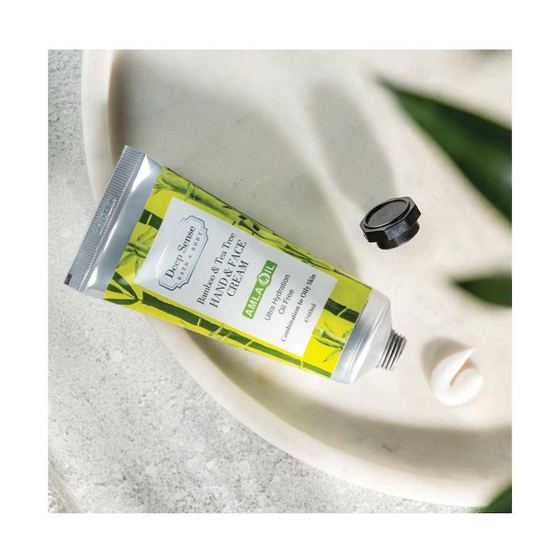 کرم مرطوب کننده دیپ سنس حاوی عصارۀ بامبو مدل Oltra Hidration Oil free حجم ۶۰ میلی لیتر 