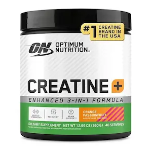  پودر کراتین ۳ در ۱ اپتیموم نوتریشن (او ان) پلاس - طعم پرتقال