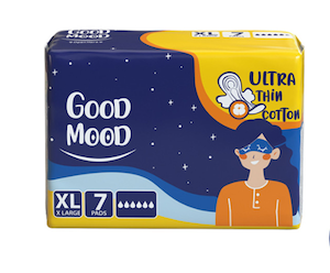 نوار بهداشتی اولترا گودمود نازک پنبه ای XL