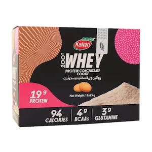 ساشۀ پروتئین وی کاله با طعم کوکی بستۀ ۱۲عددی