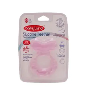 دندانگیر سیلیکونی کودک بیبی لند کد ۲۱۴ 