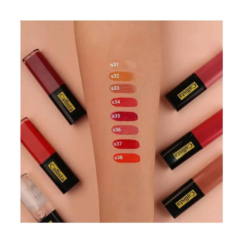رژ لب مایع کالیستا مدل Vivid Shine حجم 6 میلی لیتر 