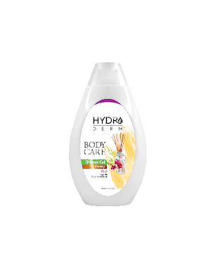 شامپو بدن کرمی هیدرودرم با رایحۀ عود حجم 500 میلی لیتر 
