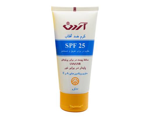 کرم ضدآفتاب آردن مدل Photo Stable مناسب پوست‌های خشک و معمولی دارای SPF25 وزن 50 گرم