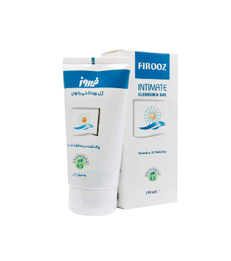 ژل بهداشتی بانوان فیروز حاوی گلیسیرین حجم 150 میلی لیتر 