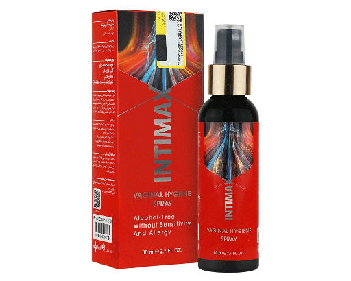 اسپری بهداشتی و خوشبو کننده واژینال اینتیمکس مناسب بانوان حجم 80 میلی لیتر رنگ قرمز