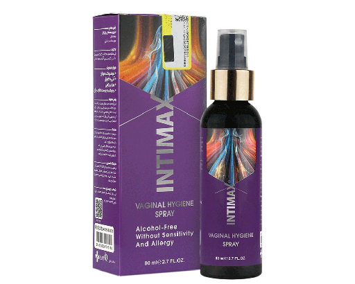 اسپری بهداشتی و خوشبو کننده واژینال اینتیمکس مناسب بانوان حجم 80 میلی لیتر رنگ بنفش