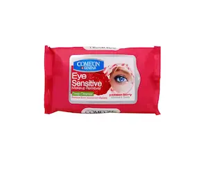 دستمال مرطوب پاک‌کنندۀ دور چشم کامان بستۀ 20 عددی