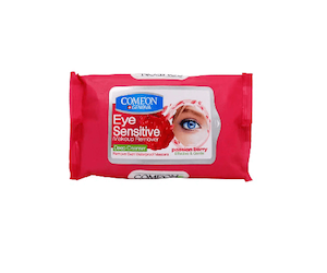 دستمال مرطوب پاک‌کنندۀ دور چشم کامان بستۀ 20 عددی