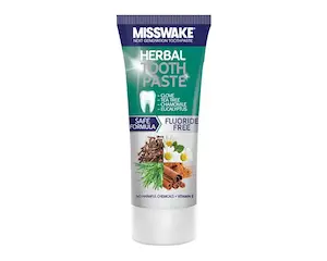خمیردندان فاقد فلوراید میسویک مدل Herbal با رایحۀ گیاهی حجم 75 میلی لیتر