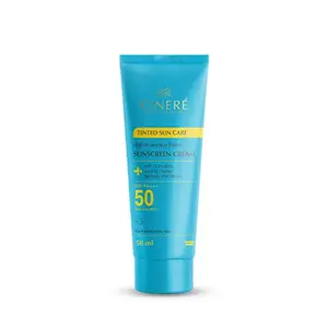 کرم ضدآفتاب رنگی سینره مخصوص انواع پوست دارای SPF50 حجم 50 میلی لیتر