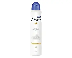 اسپری ضدتعریق داو مدل Original با رایحۀ شیری حجم 250 میلی لیتر