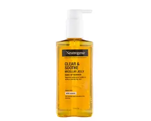 ژل میسلار شستشوی صورت نوتروژینا مدل Clear & Soothe حاوی عصارۀ زردچوبه حجم 200 میلی لیتر