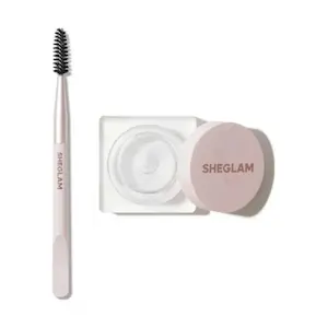 ژل ابرو کاسه‌ای شیگلم مدل  Set Me Up Brow Hold Crystal Clear مناسب استفادۀ روزانه حجم 5 گرم