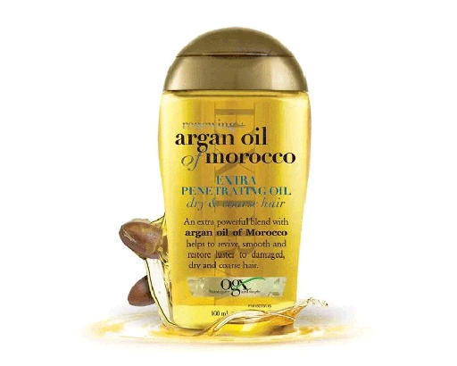 روغن مو آرگان مراکشی او جی کس مدل EXTRA PENETRATING OIL حجم 100 میلی لیتر مناسب مو خشک