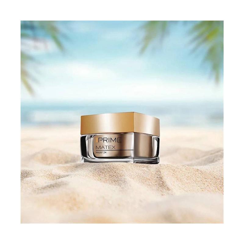 کرم مرطوب‌کننده پرایم سری Matex مدل Moist-24 حجم 50 میلی‌لیتر