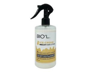 لوسیون مو بستنی بیسکوئیتی بیول بدون آبکشی حجم 400 میلی لیتر