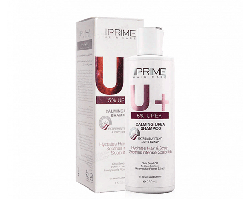 شامپو پرایم حاوی اوره %5 مدل +U حجم 250 میلی لیتر