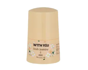 مام رول ضدتعریق زنانه ویت یو مدل فرش جاسمین با رایحۀ گل یاس حجم ۵۰ میلی لیتر 