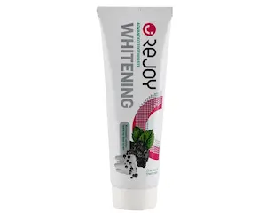 خمیردندان ذغالی ریجوی مدل Whitening با عصارۀ نعنا وزن 100 گرم
