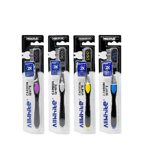 مسواک کربن وایت متوسط ال وایت 