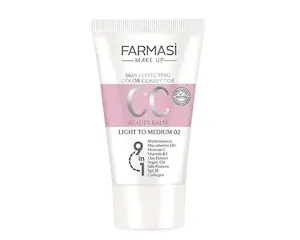  سی سی کرم فارماسی شمارۀ 02 مناسب انواع پوست با SPF25 حجم 50 میلی لیتر رنگ روشن متوسط