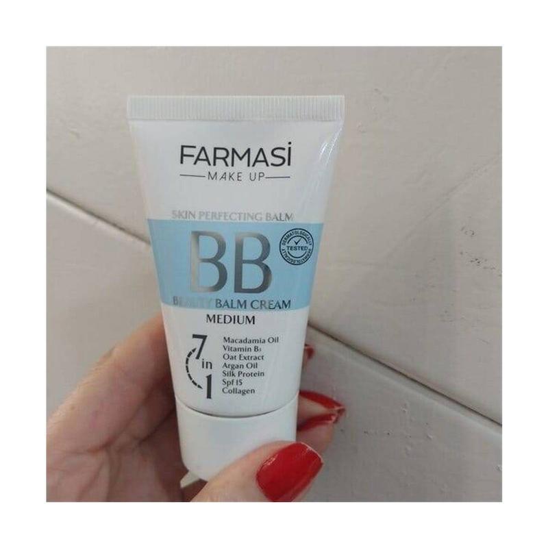 بی بی کرم فارماسی مدل Medium شمارۀ 03 رنگ متوسط مناسب انواع پوست با SPF15 حجم 50 میلی لیتر 