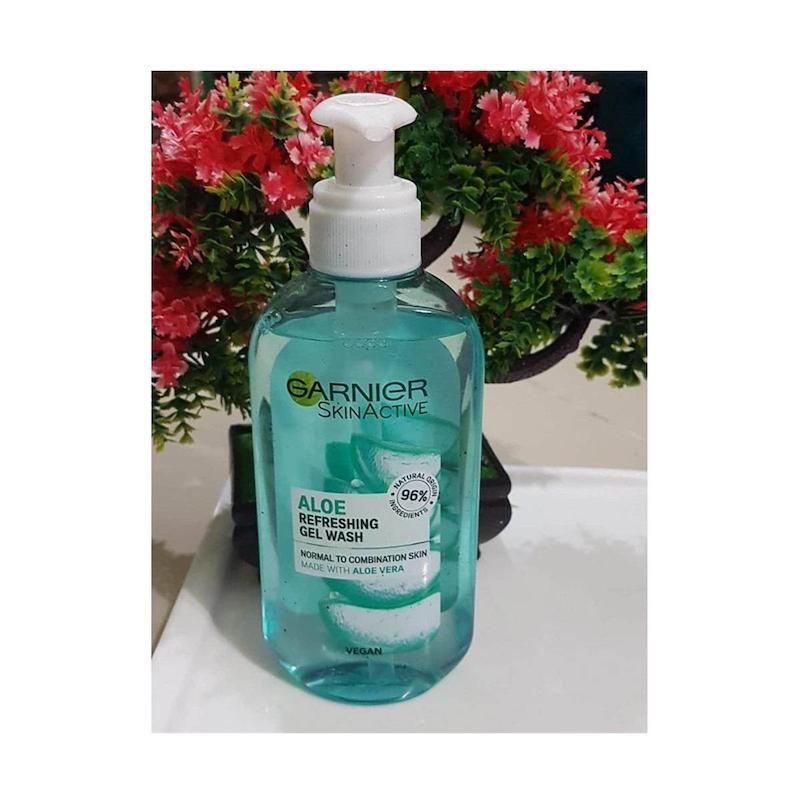 ژل شستشوی صورت گارنیر مدل ALEO  مناسب پوست‌های معمولی و مختلط حجم 200 میلی لیتر