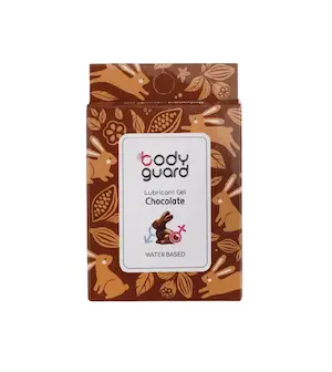 ژل لوبریکانت شکلاتی بادیگارد بستۀ 3 عددی