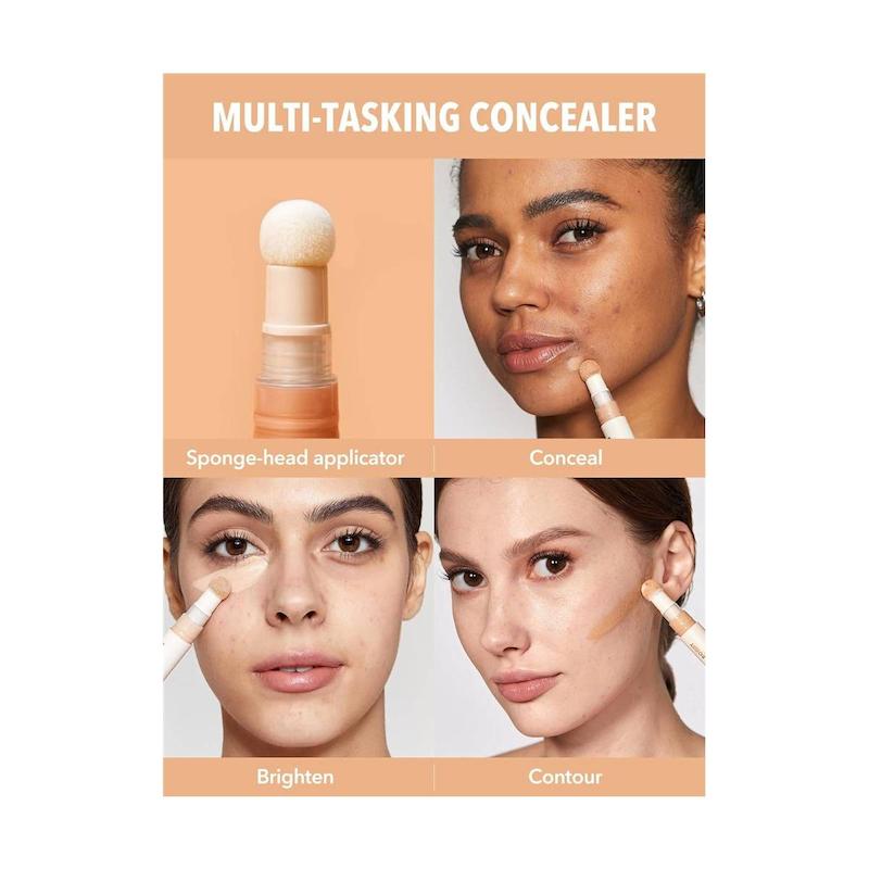 کانسیلر سر اسفنجی شیگلم مدل COMPLEXION BOOST رنگ NUDE